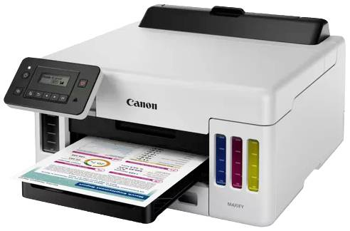 B-Ware Canon Maxify Gx5050 Tintenstrahldrucker A4 Drucker Duplex Wlan Siehe Text/Foto