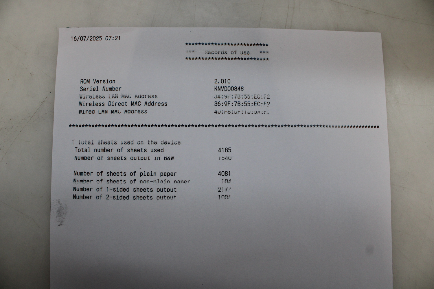 Canon Maxify Gx5050 Tintenstrahldrucker A4 Drucker Tintentank Duplex Siehe Text B-Ware - 4549292195606