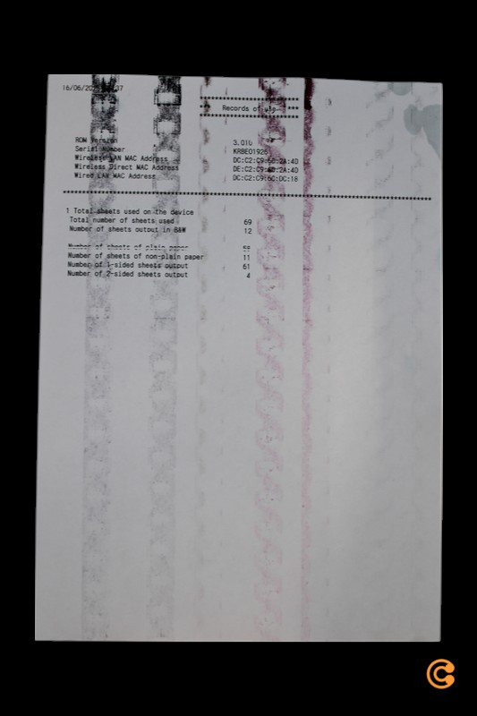 Canon Maxify Gx5050 Tintenstrahldrucker A4 Drucker Tintentank Siehe Text/Foto C-Ware - 4549292195606