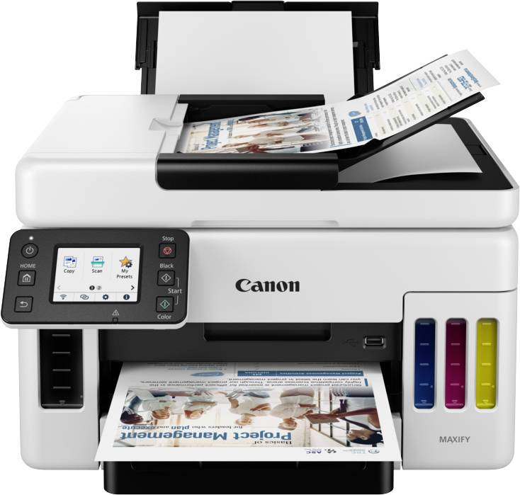 B-Ware Canon Maxify Gx6050 Tintenstrahl Multifunktionsdrucker A4 Adf Duplex Tintentank - 4549292173475
