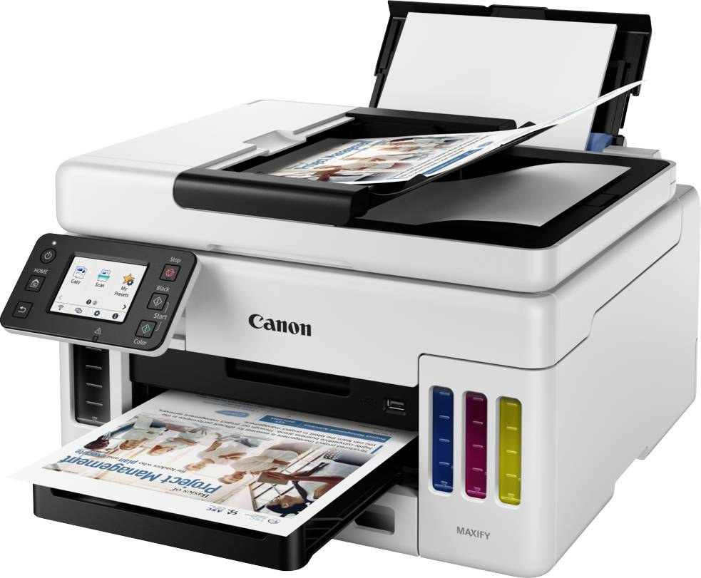 B-Ware Canon Maxify Gx6050 Tintenstrahl Multifunktionsdrucker A4 Adf Duplex Tintentank - 4549292173475