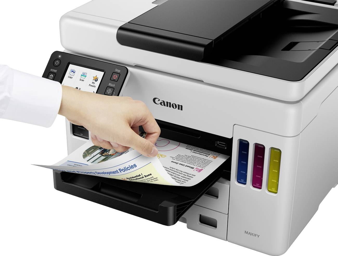 Canon Maxify Gx7050 Multifunktionsdrucker Drucker 4in1 Fax Defektware D-Ware - 4549292173611