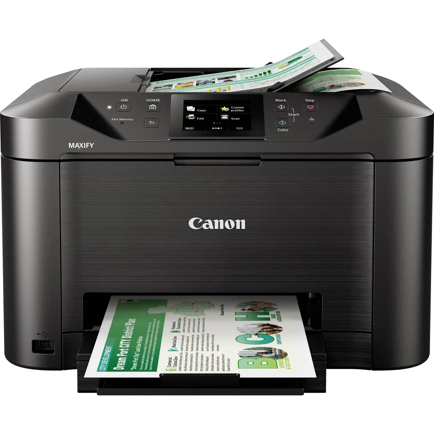 D-Ware Canon Maxify Mb5150 Multifunktionsdrucker Tintenstrahl Schwarz Wlan Defektware - 4549292052329