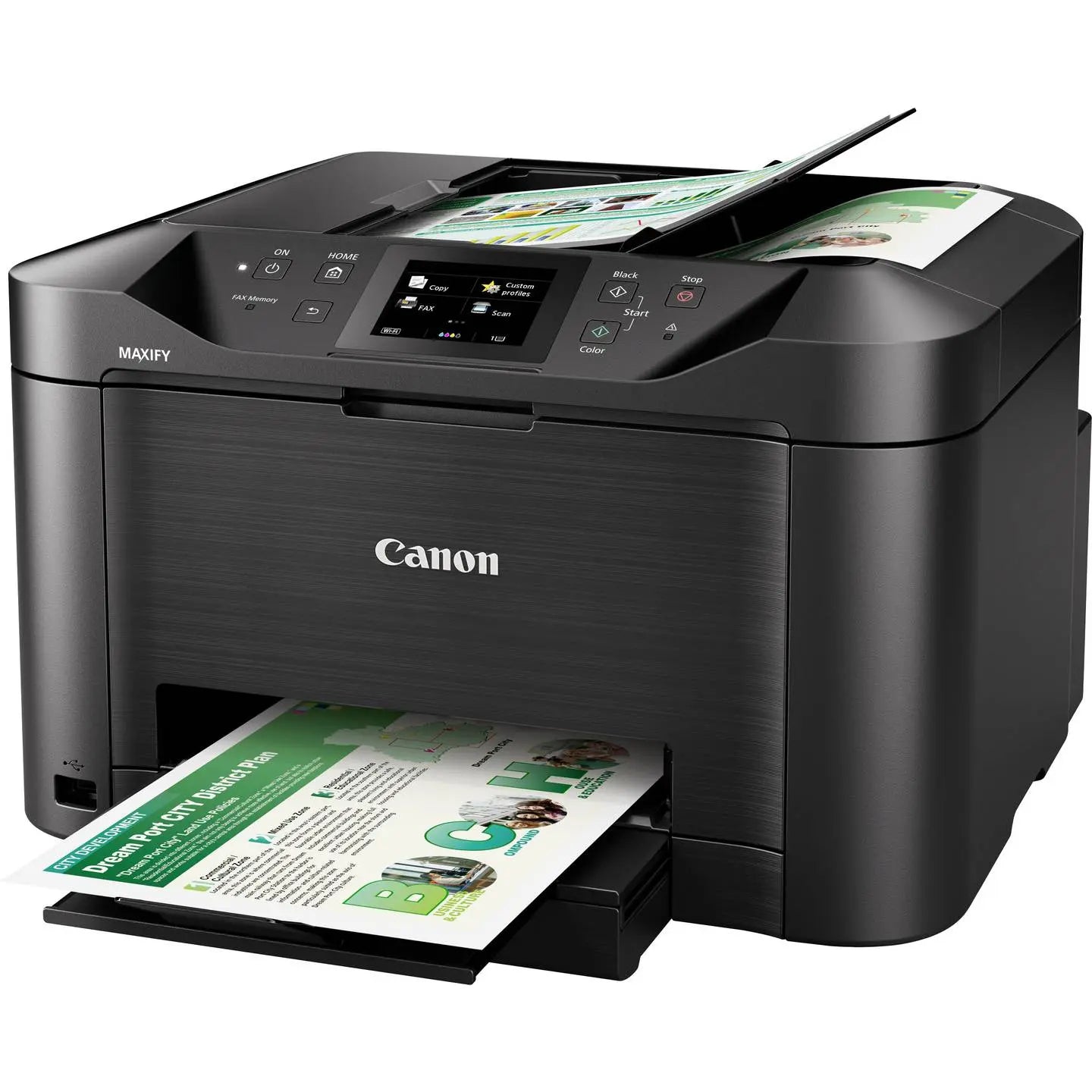 B-Ware Canon Maxify Mb5150 Multifunktionsdrucker All In One Tintenstrahl Schwarz Wlan - 4549292052329