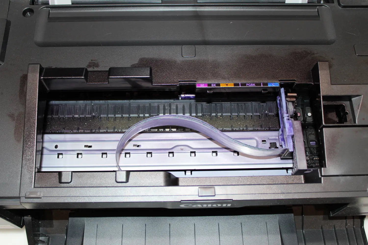 C-Ware Canon Pixma I X6850 Tintenstrahldrucker A3+ Lan, Wlan 9600 X 2400 Siehe Text/Foto - 4960999991214