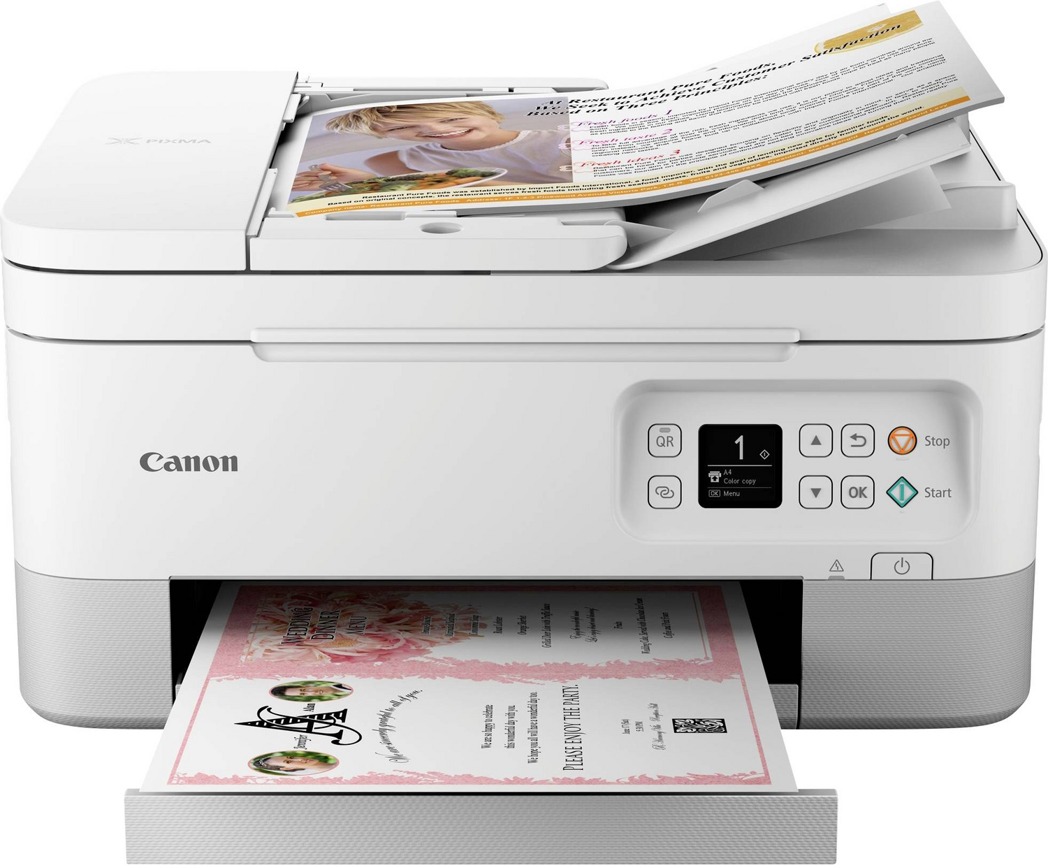 D-Ware Canon Pixma Ts7451a Tintenstrahl Multifunktionsdrucker A4 Wlan Usb Defektware - 4549292198621