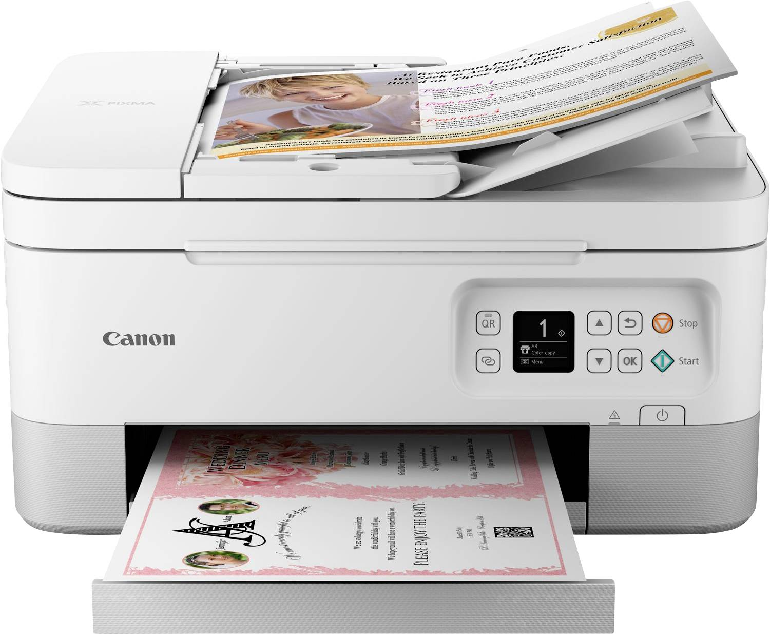 D-Ware Canon Pixma Ts7451a Tintenstrahl Multifunktionsdrucker A4 Wlan Usb Defektware - 4549292198621