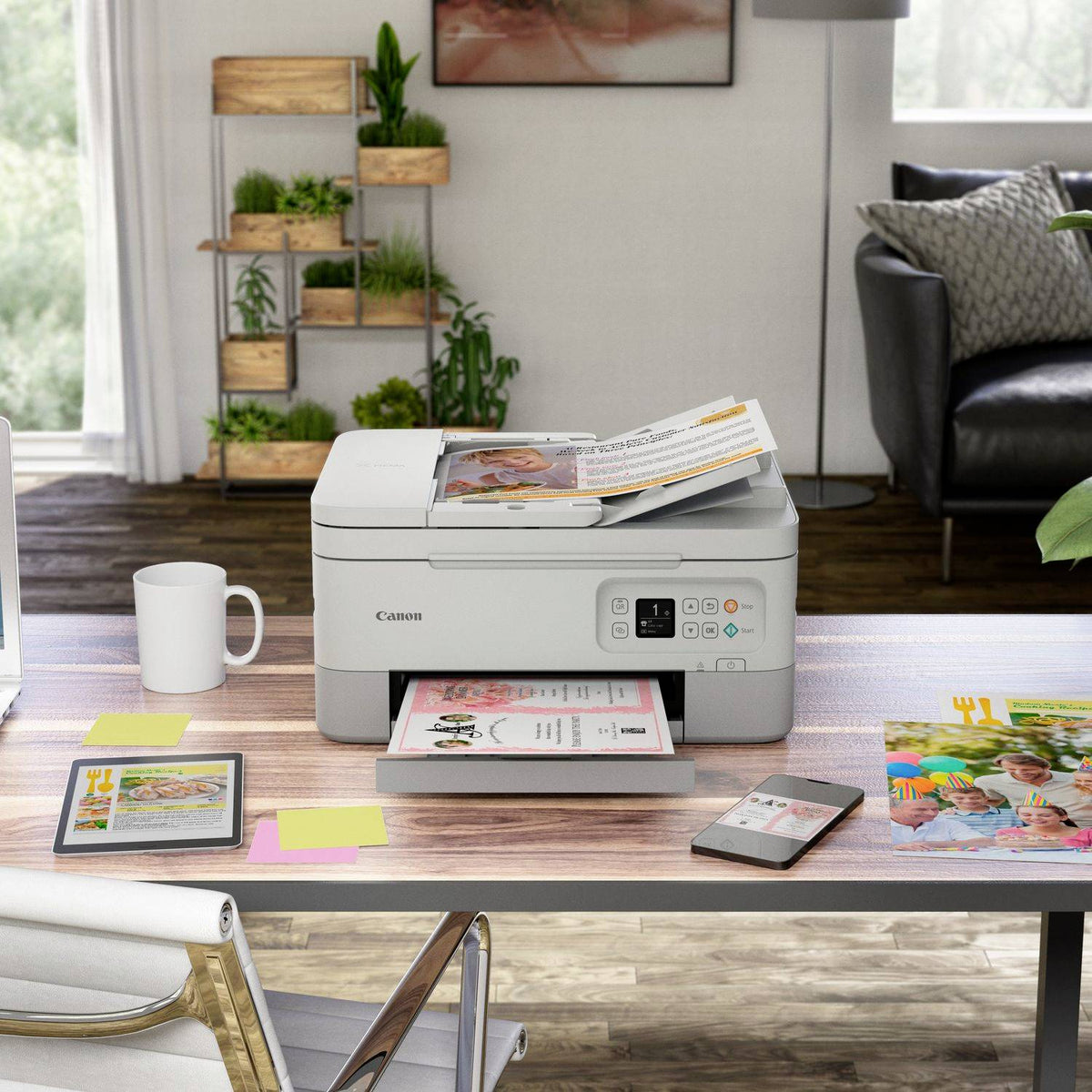 Canon PIXMA TS7451a Tintenstrahl-Multifunktionsdrucker A4 WLAN USB DEFEKTWARE - 4549292198621