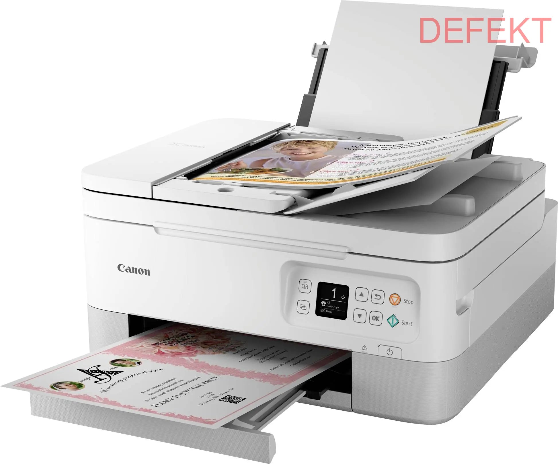 D-Ware Canon Pixma Ts7451a Tintenstrahl Multifunktionsdrucker A4 Wlan Usb Defektware - 4549292198621