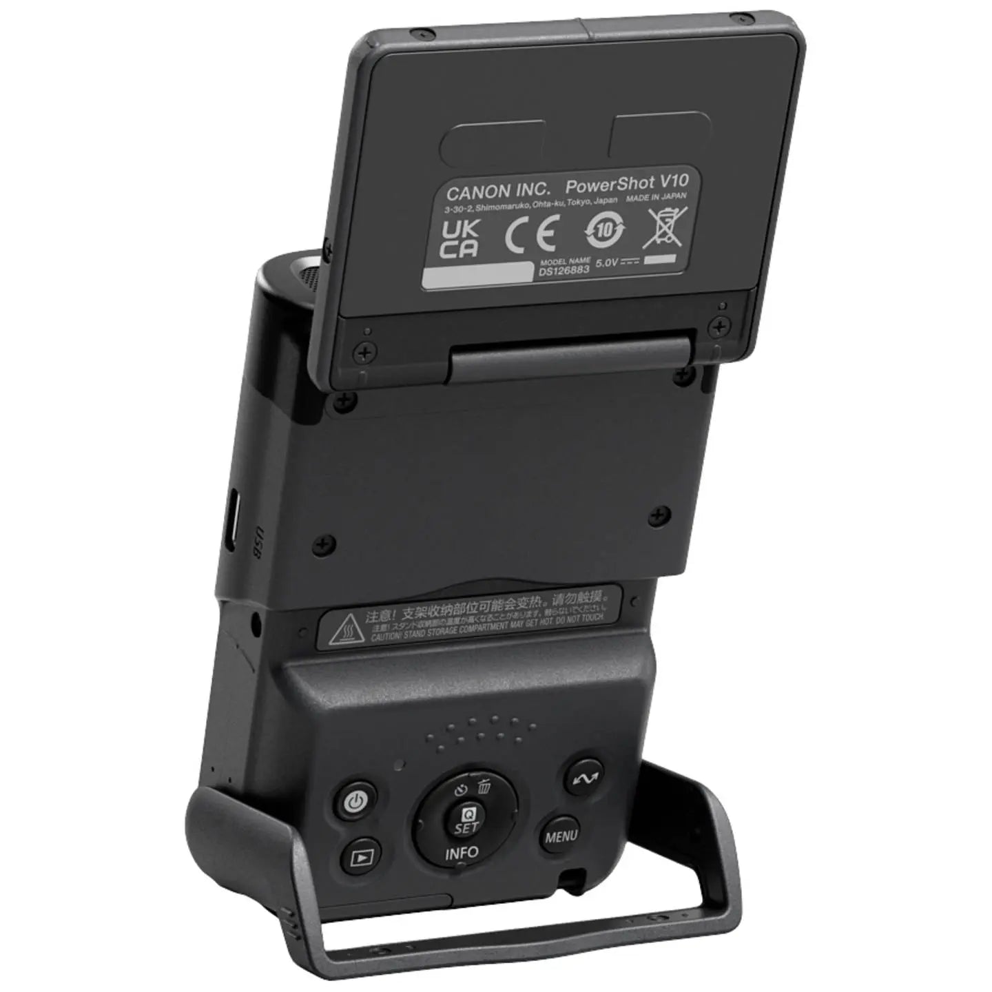 B-Ware Canon Power Shot V10 Vlogging Digitalkamera 15.2 Megapixel Schwarz Bildstabilisie - 8714574677002