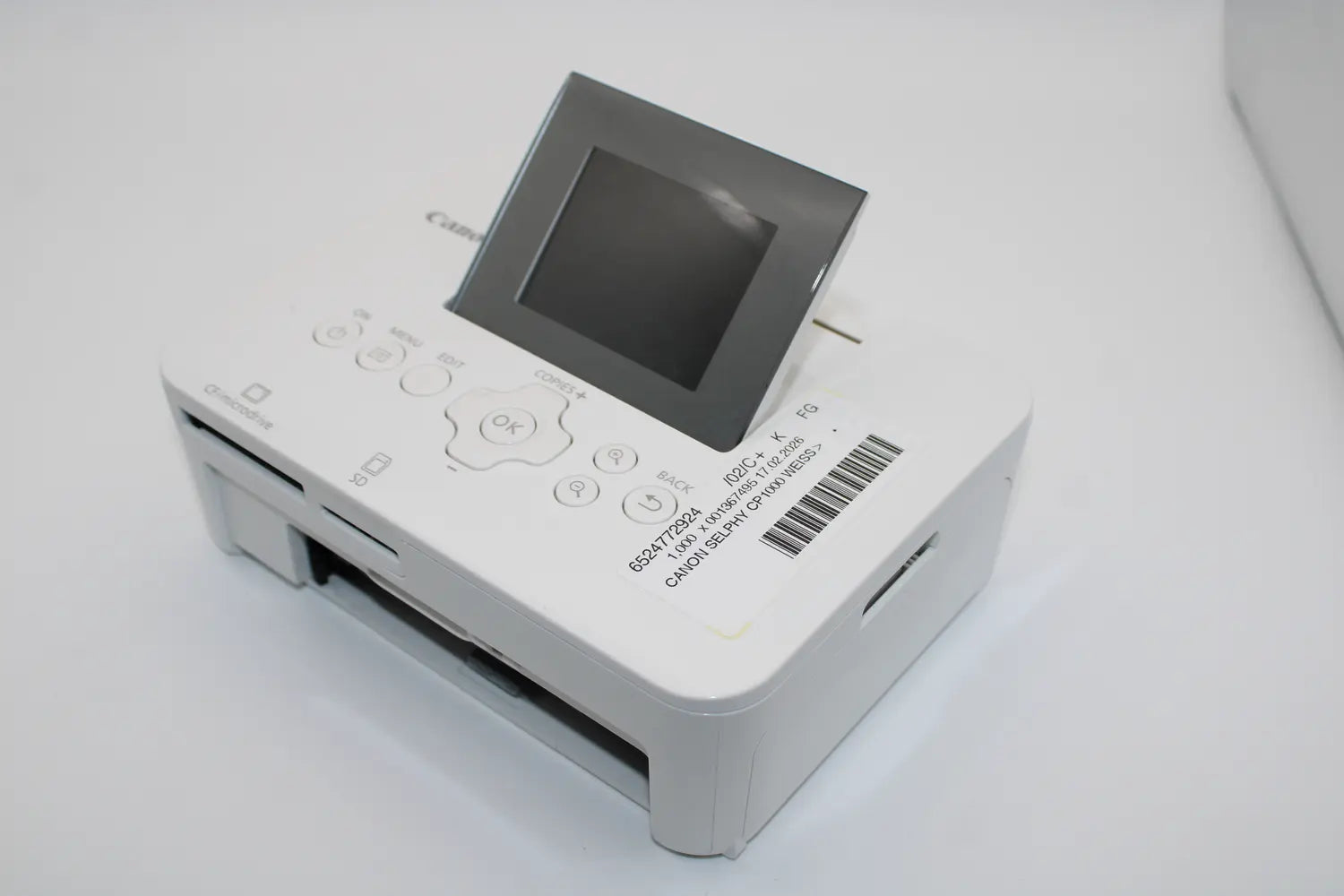 B-Ware Canon Selphy Cp1000 Fotodrucker Drucker Bilddrucker 300x300 Dpi Siehe Text/Foto - 8714574630489