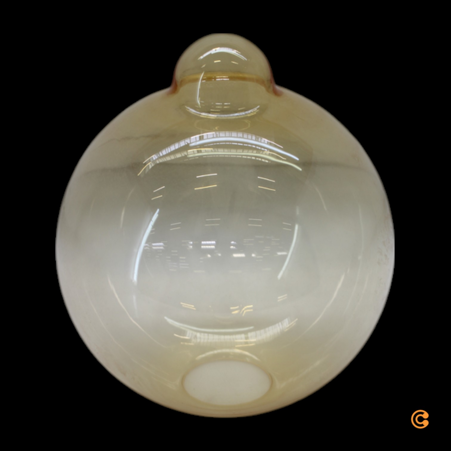 B-Ware Cappellini Meltdown Grape   Schirm Glas Ersatzglas Lampenschirm  - 1