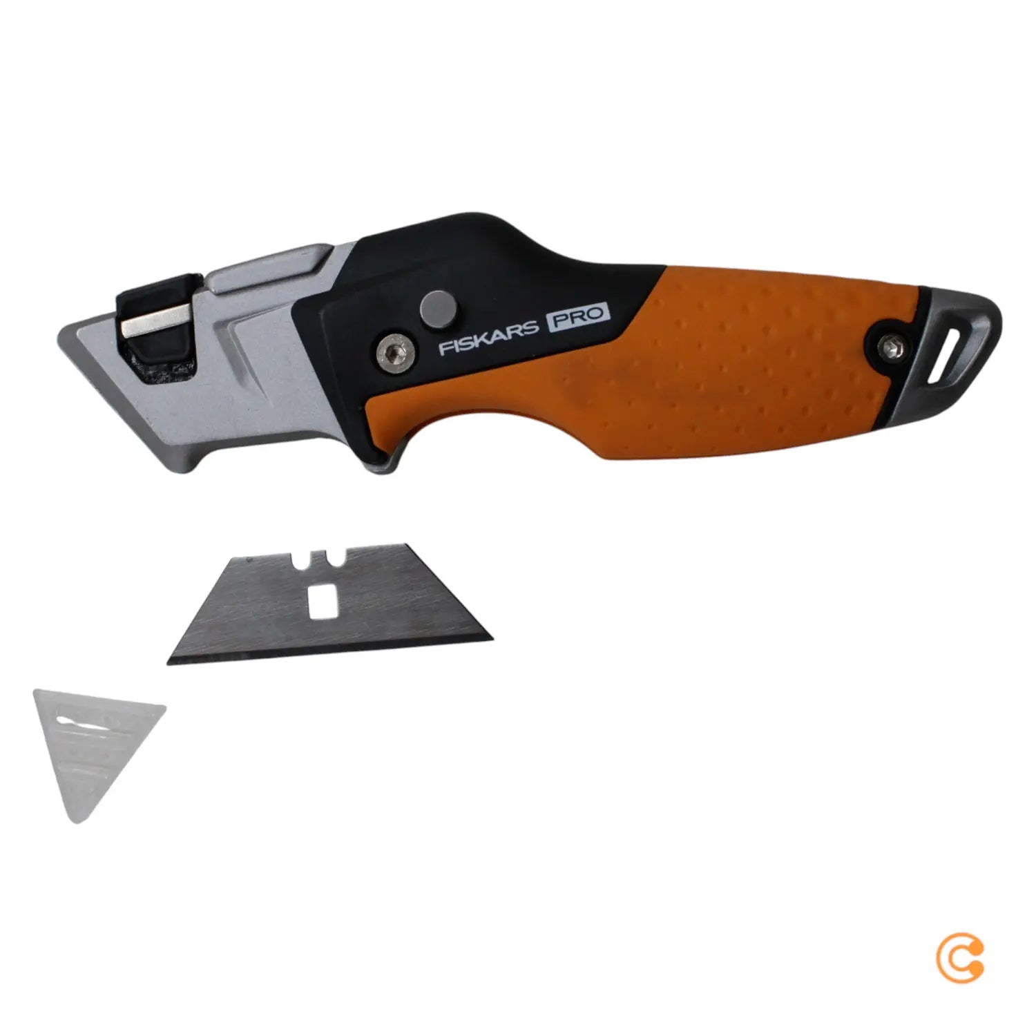 B-Ware Fiskars Klappmesser Taschenmesser Carbon Max Universal Schwarz Einziehklinge - 6411501701428
