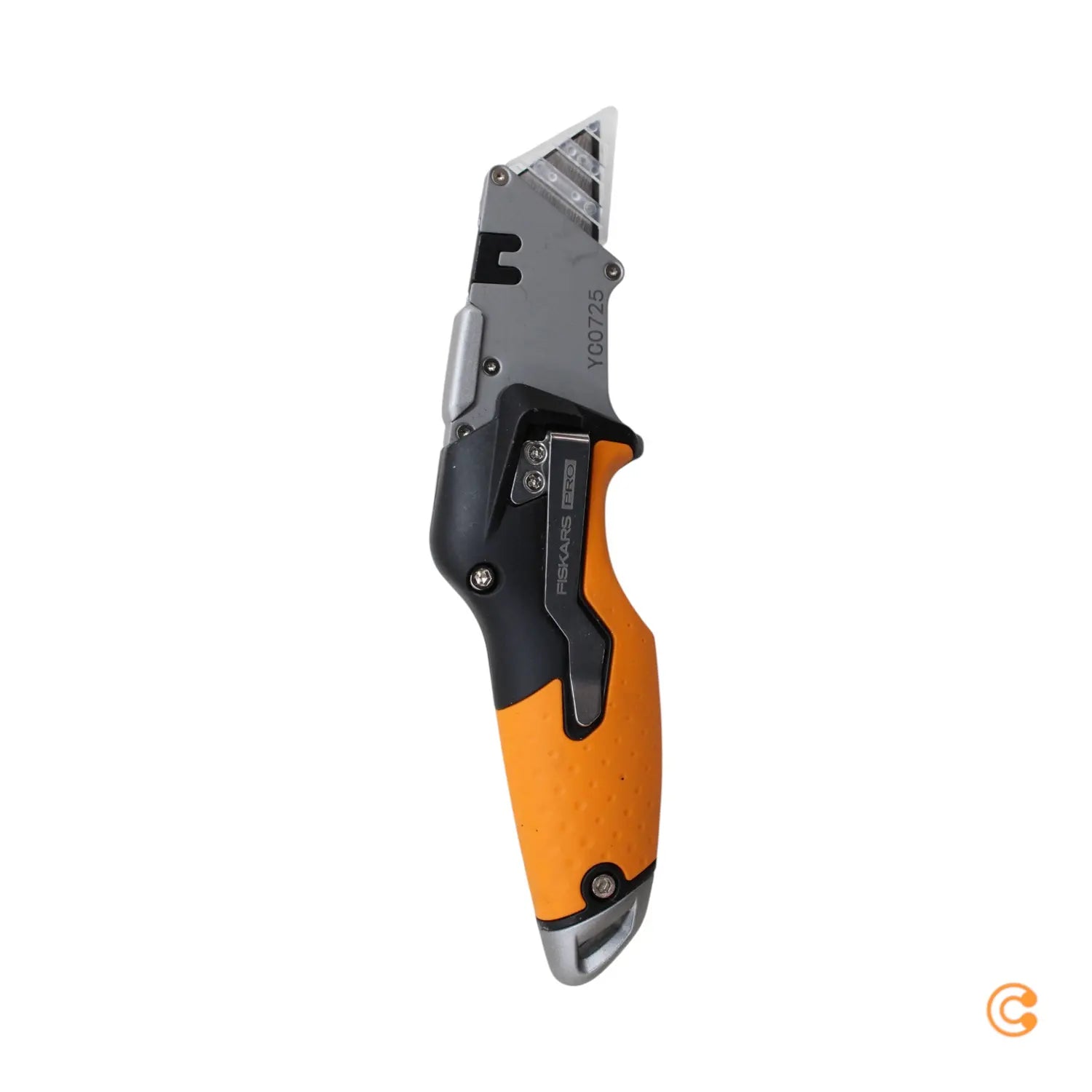 B-Ware Fiskars Klappmesser Taschenmesser Carbon Max Universal Schwarz Einziehklinge - 6411501701428