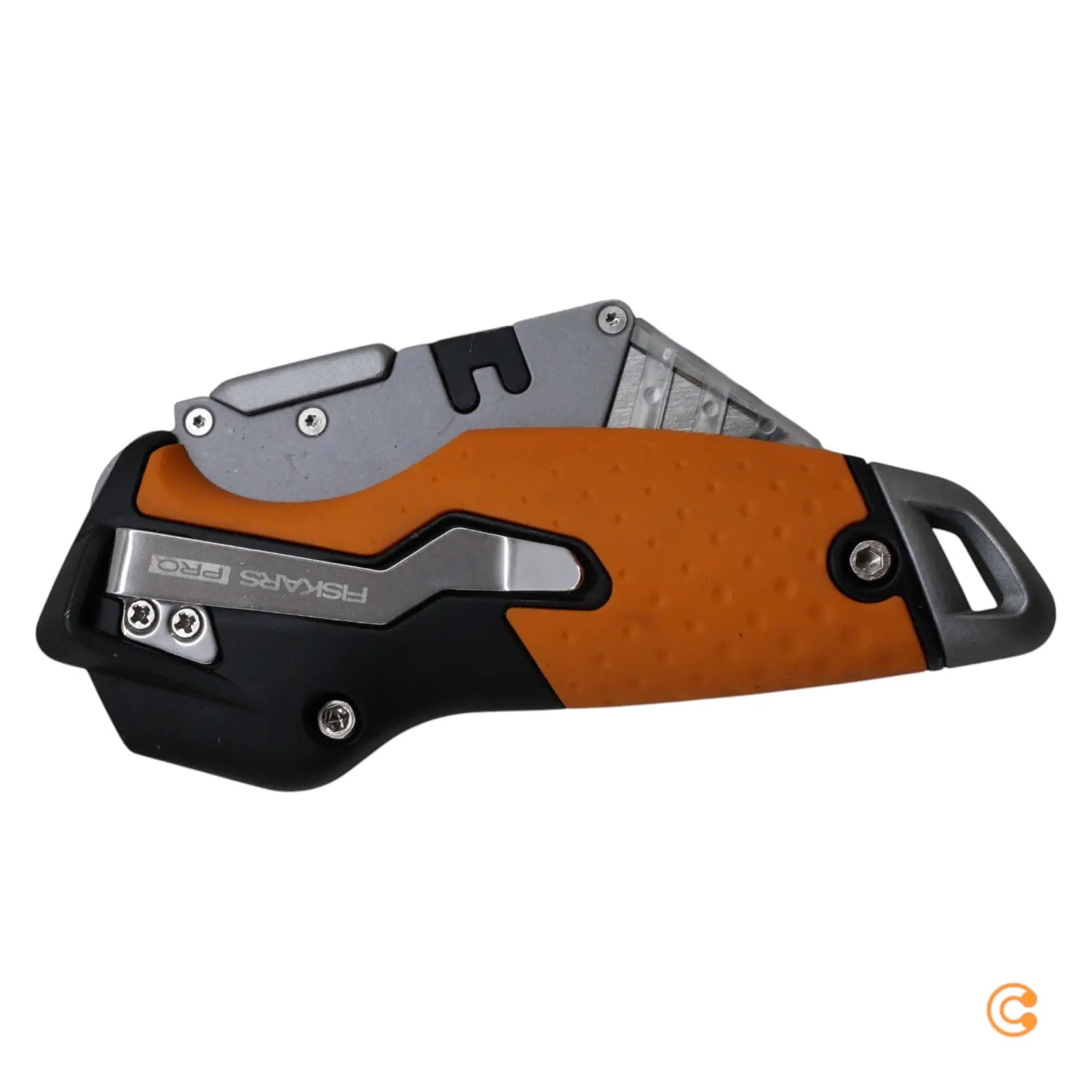 B-Ware Fiskars Klappmesser Taschenmesser Carbon Max Universal Schwarz Einziehklinge - 6411501701428