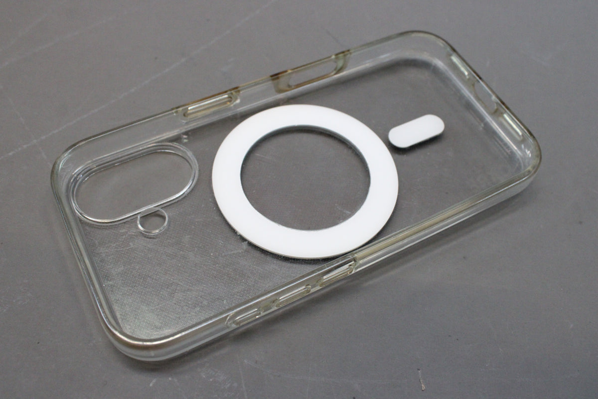 Hülle Case Schutzhülle Transparent Kickstand MagSafe iPhone 16 SIEHE TEXT/FOTO - 5715685003875