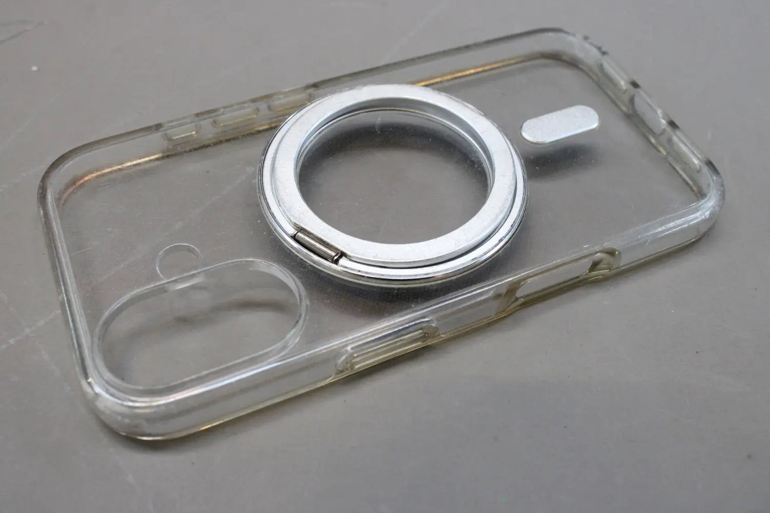 B-Ware Hülle Case Schutzhülle Transparent Kickstand Mag Safe I Phone 16 Siehe Text/Foto - 5715685003875