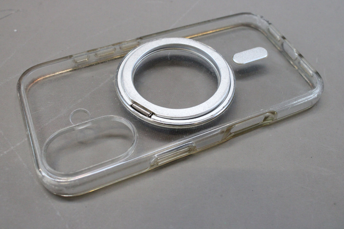 Hülle Case Schutzhülle Transparent Kickstand MagSafe iPhone 16 SIEHE TEXT/FOTO - 5715685003875