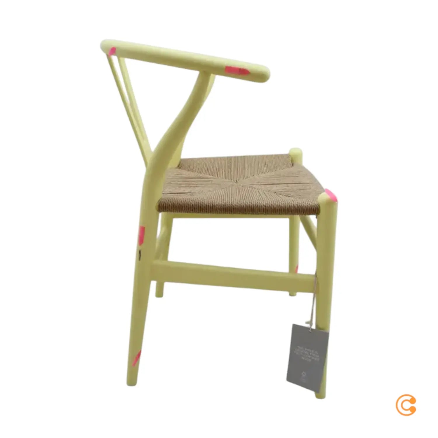 C-Ware Carl Hansen Ch24 Soft Wishbone Chair Designstuhl Naturgeflecht Siehe Text/Foto - 5715230005958