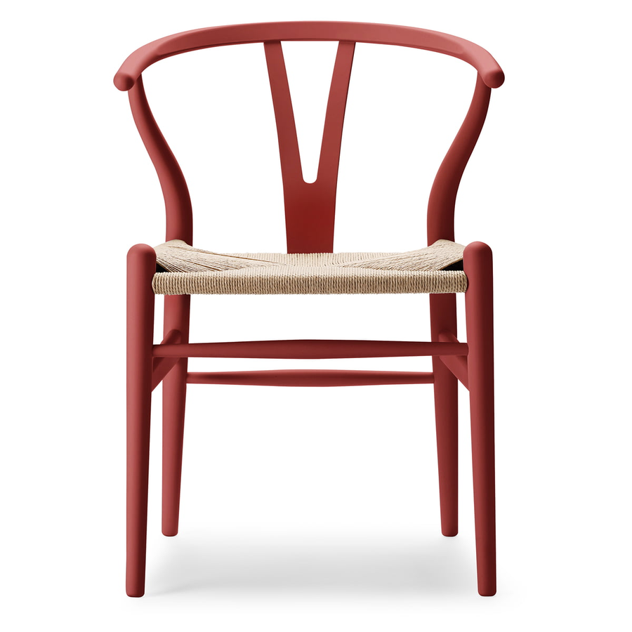 Carl Hansen & Søn Ch24 Stuhl Wishbone Chair Buche Soft Falu Naturgeflecht B-Ware - 5715230006153