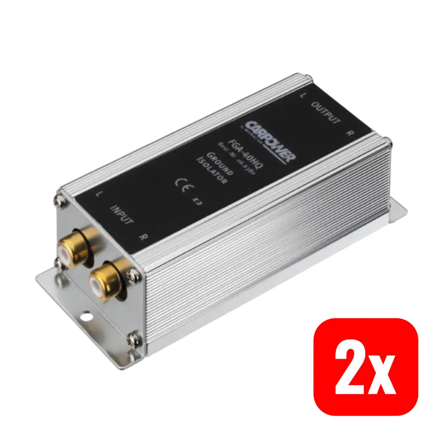 B-Ware Carpower Massefilter Entstörfilter Monacor Fga 40 Hq Filter Audio Adapter 2 Stück - 4007754172850
