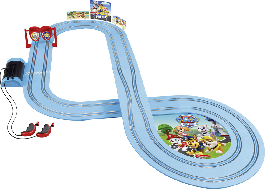 Carrera 20063035 First Paw Patrol On The Double Start Set Rennwagen Spielzeug B-Ware - 4007486630352