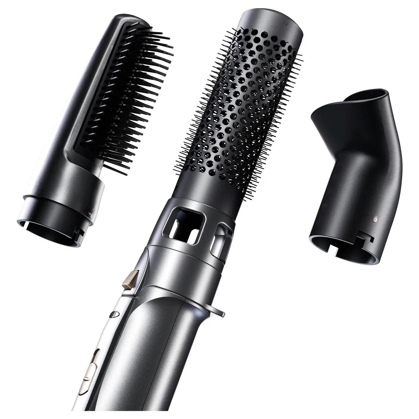 B-Ware Carrera Beauty 02663 Warmluftbürste Fönbürste Ionisierung Schwarz Haarstyling - 4017805026636