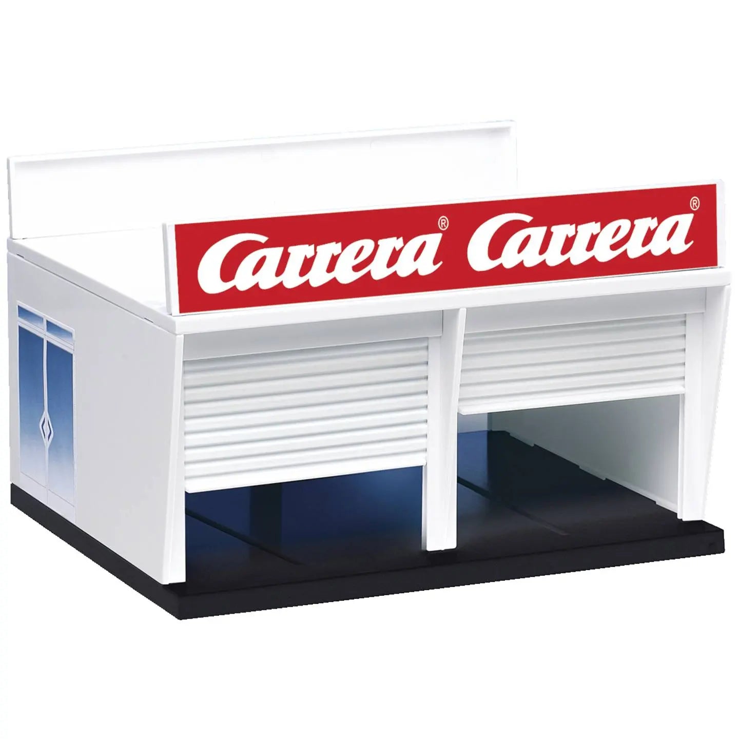 B-Ware Carrera Zubehör Erweiterung Bauteil Doppelgarage Boxengasse Kunststoff Sticker - 4007486211049