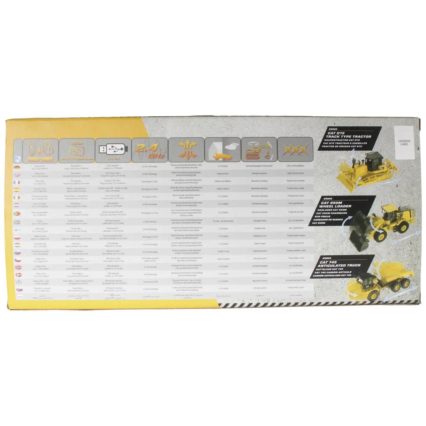 B-Ware Carrera Rc Baufahrzeug Funktionsmodell Truck Baustellenfahrzeug Cat 745 - 4897069492541