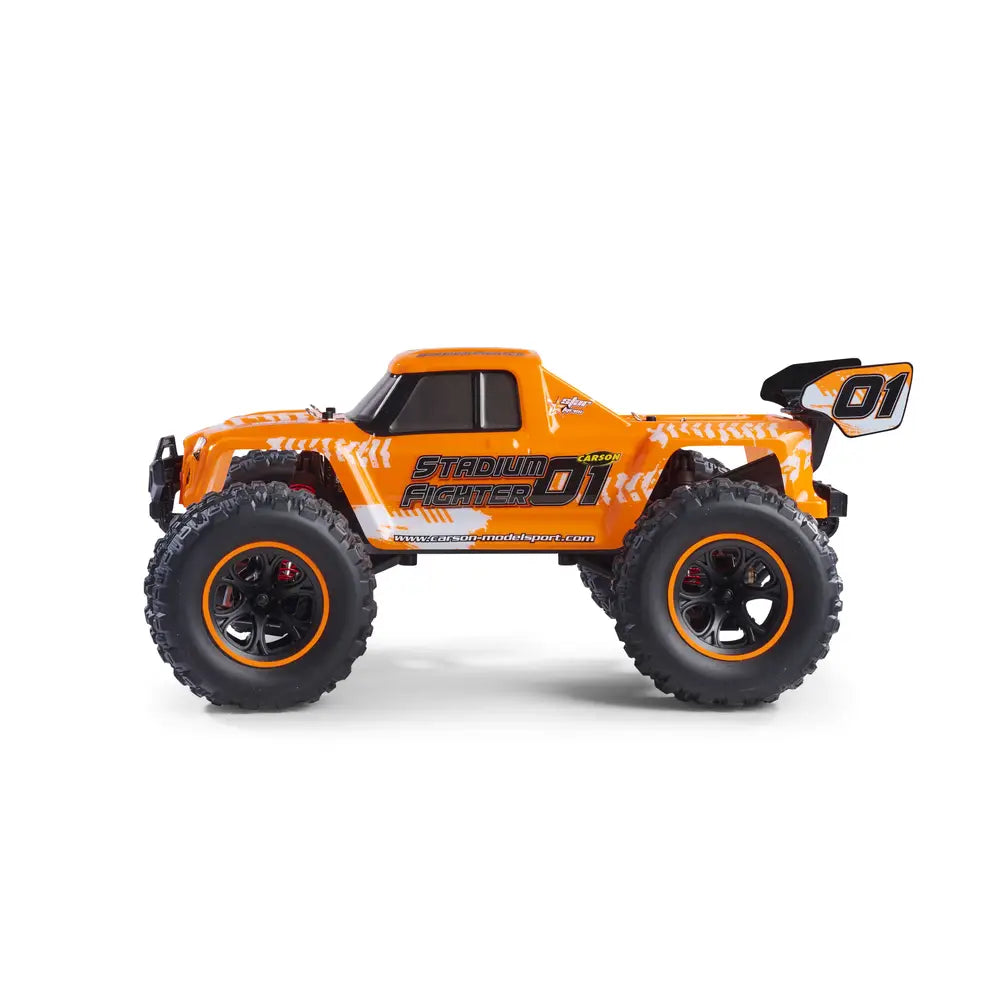 CARSON Modellauto RC Auto Stadium Buggy XS Fighter RTR orange Akku DEFEKTWARE - 4005299013218