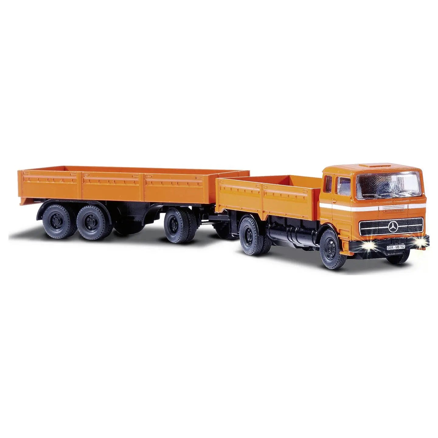 B-Ware Carson Rc Modellauto Lkw Fernsteuerung Mb 1620 Anhänger Modelltruck Akku 1:87 - 4005299016004