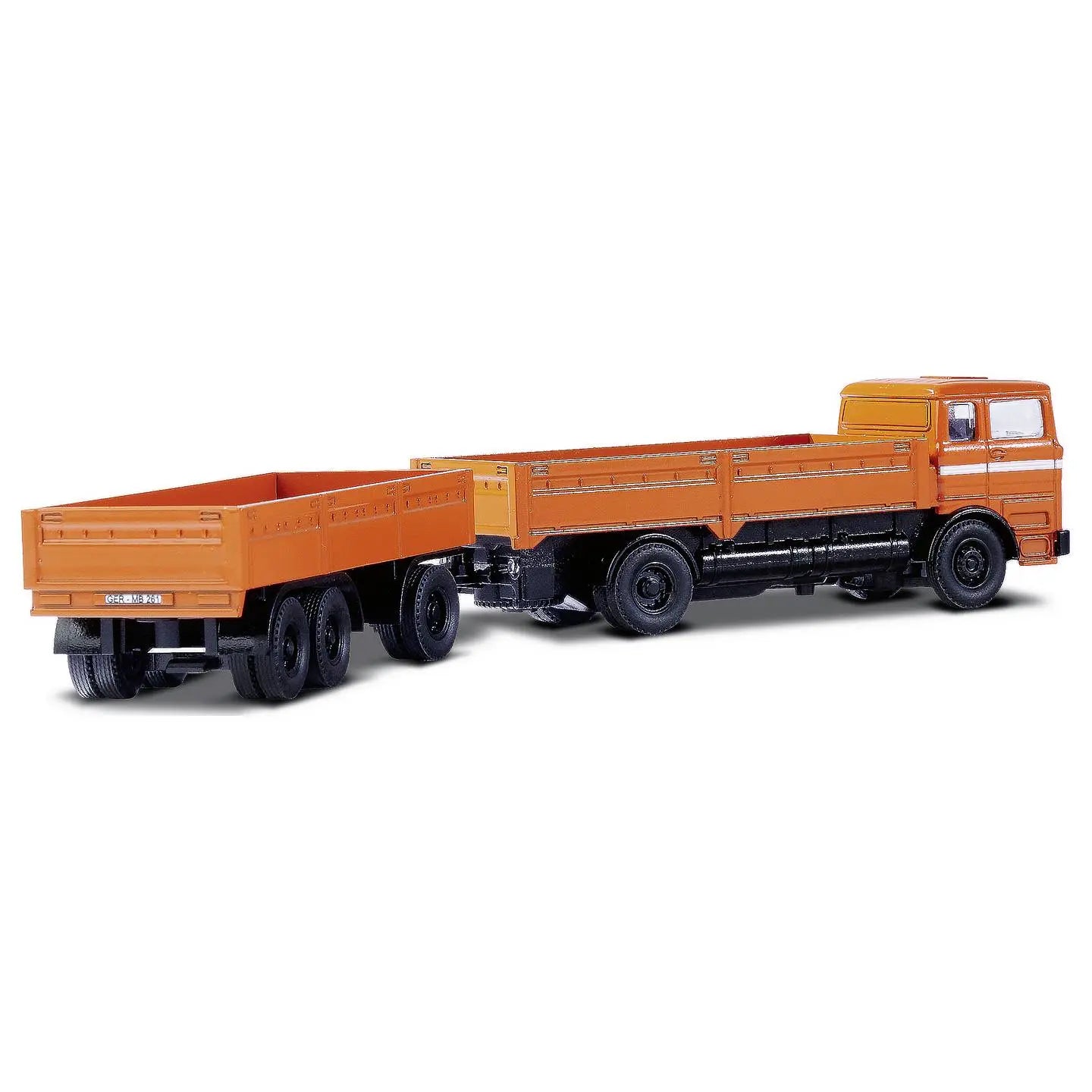 B-Ware Carson Rc Modellauto Lkw Fernsteuerung Mb 1620 Anhänger Modelltruck Akku 1:87 - 4005299016004