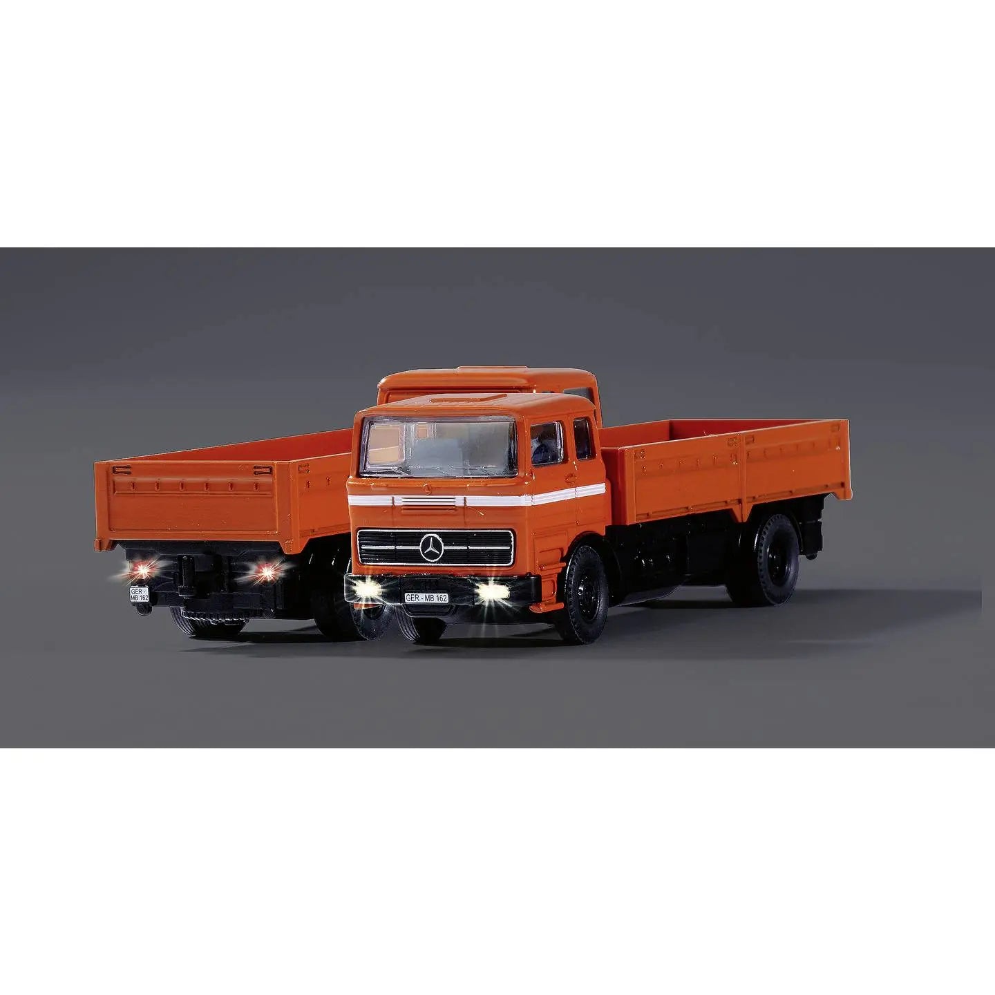 B-Ware Carson Rc Modellauto Lkw Fernsteuerung Mb 1620 Anhänger Modelltruck Akku 1:87 - 4005299016004