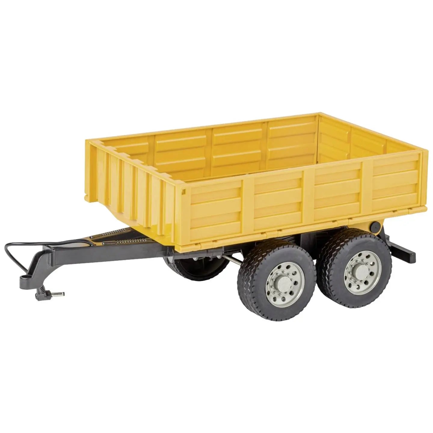 B-Ware Carson Anhänger Trailer Rc Traktor Modell Gelb Flachbett Bordwände 1 Zu 16 - 4005299012174