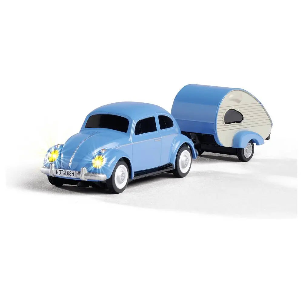B-Ware Carson Rc Modellauto Straßenmodell Auto Vw Käfer Anhänger Akku Sender Ladegerät - 4005299011863