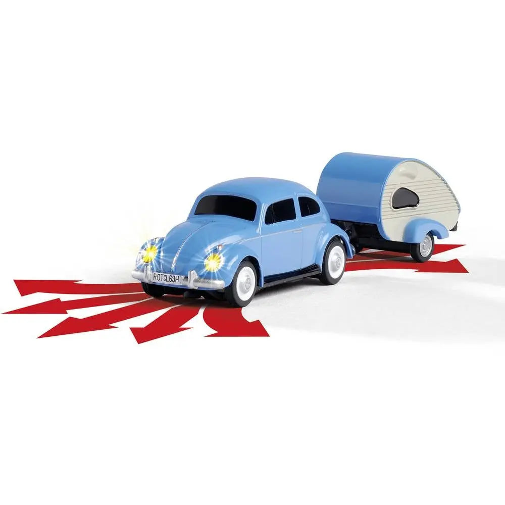 B-Ware Carson Rc Modellauto Straßenmodell Auto Vw Käfer Anhänger Akku Sender Ladegerät - 4005299011863