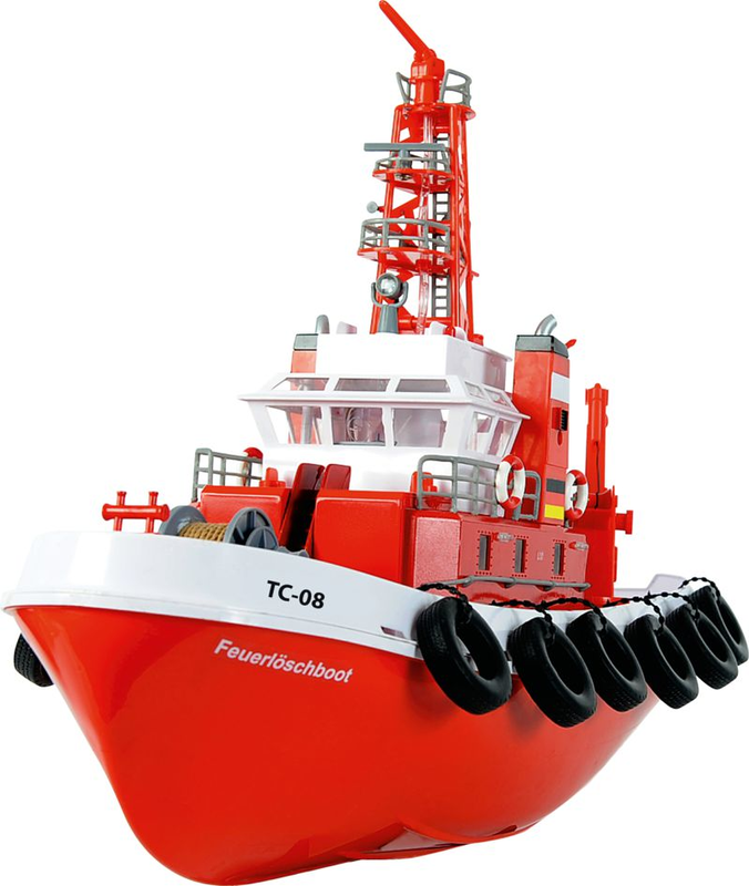 D-Ware Carson Modellsport Rc Feuerlöschboot Tc 08 Rc Motorboot Boot Defektware - 4005299180330