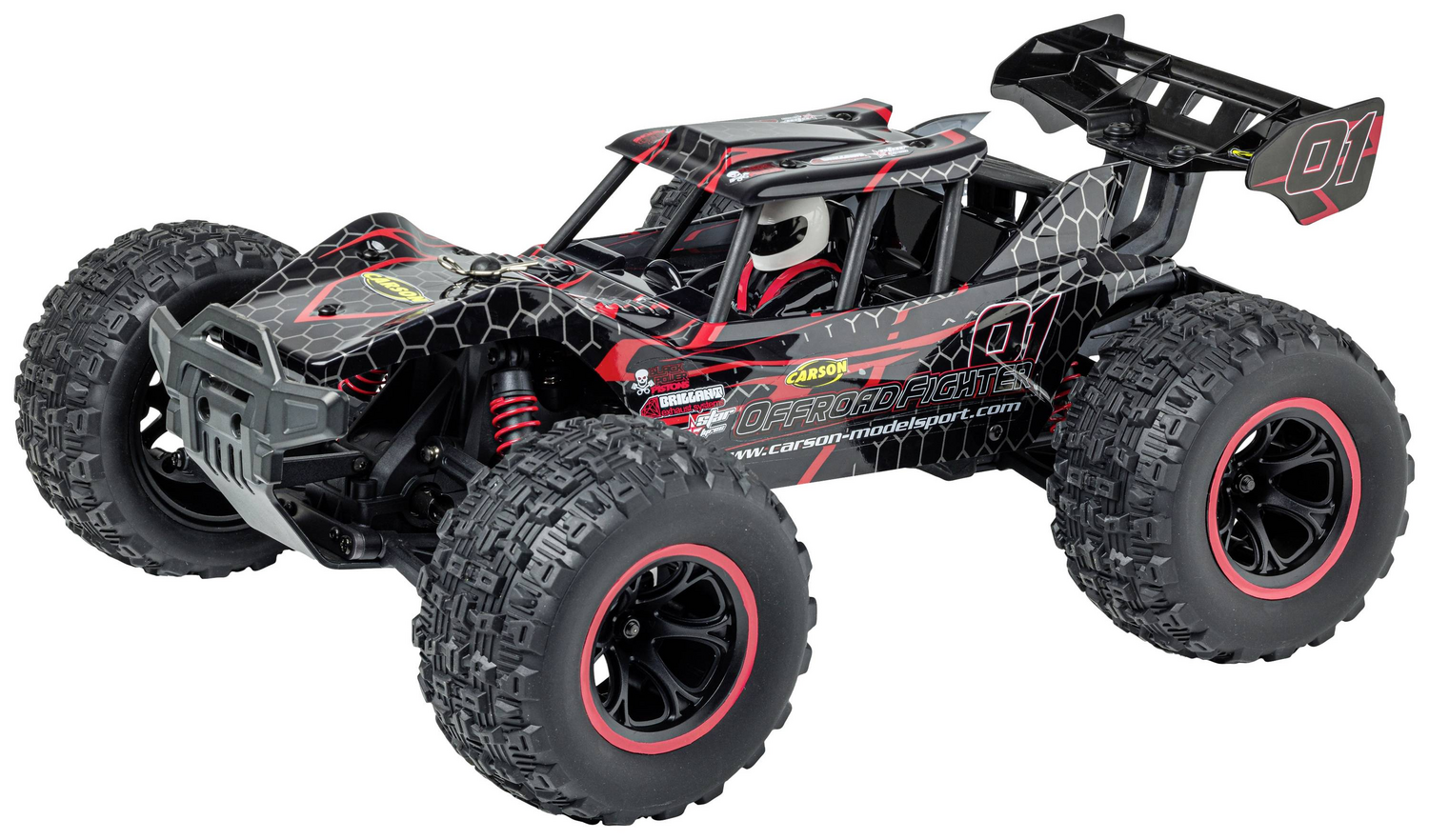 Carson Modellsport Rc Modellauto Truggy Offroad Fighter Cage Elektro Defektware D-Ware - 4005299013232