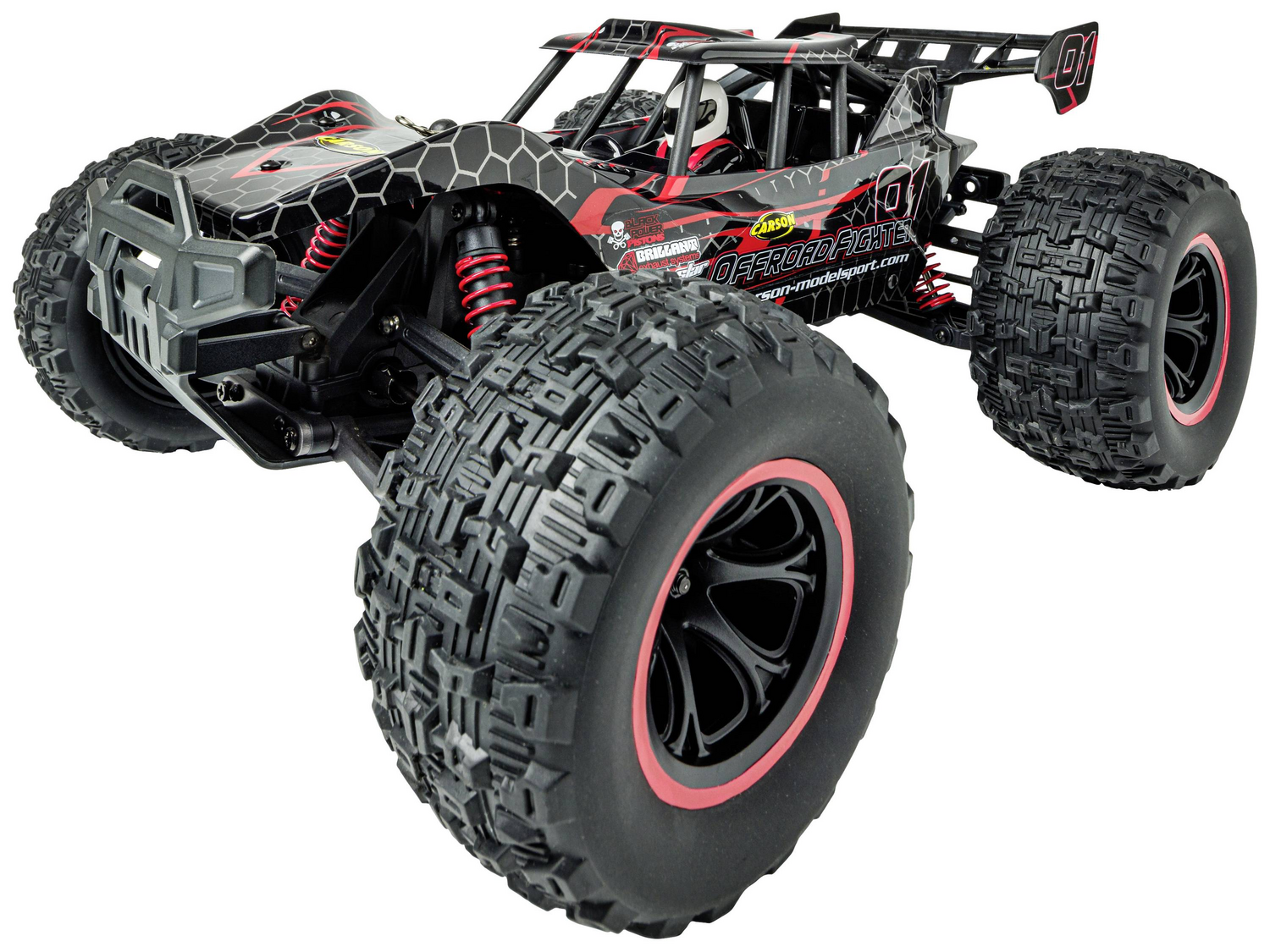 Carson Modellsport Rc Modellauto Truggy Offroad Fighter Cage Elektro Defektware D-Ware - 4005299013232