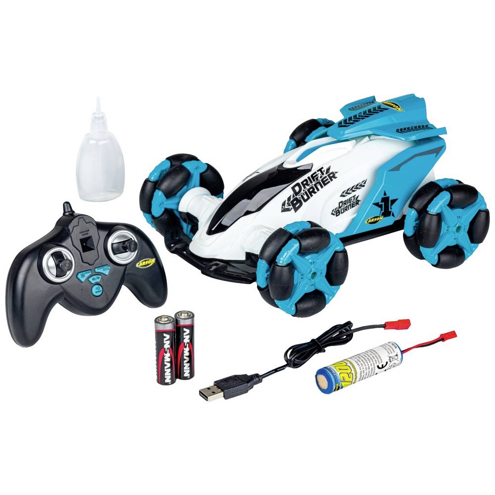 Carson RC Sport 404227 Drift Burner RC Einsteiger Modellauto Elektro Truck 4WD - 4005299008450
