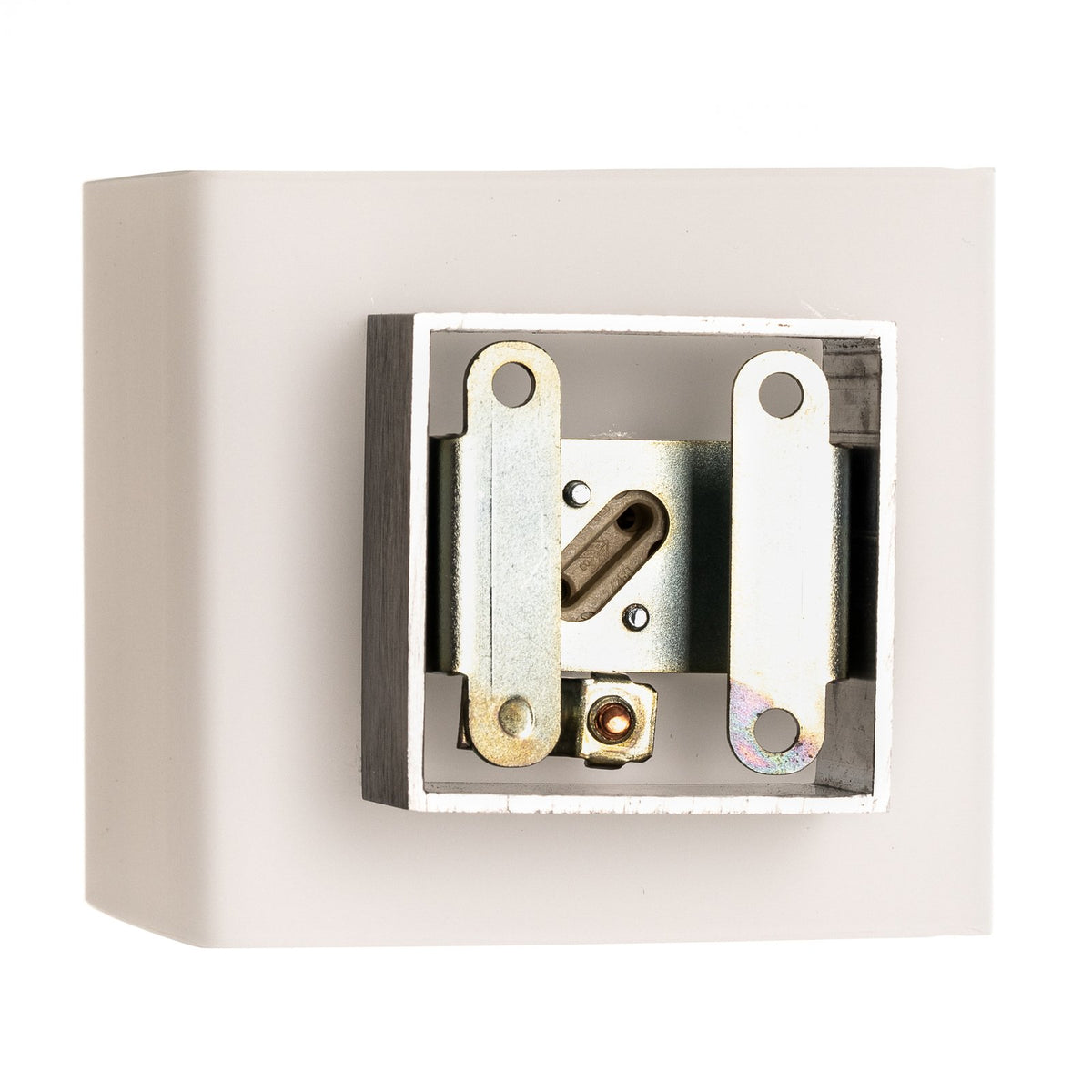 Casablanca Cube blendgeschützte Wandleuchte weiß grau dimmbar G9 48W IP20 - 4250043721202