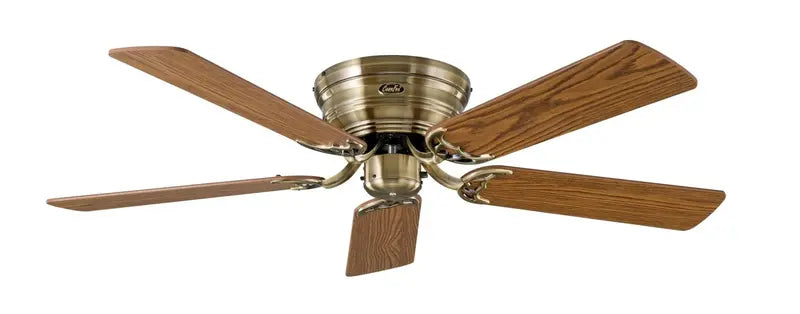 B-Ware Casa Fan Deckenventilator Ventilator Classic Flat Iii Messing Antik Wendeflügel - 4024397365944