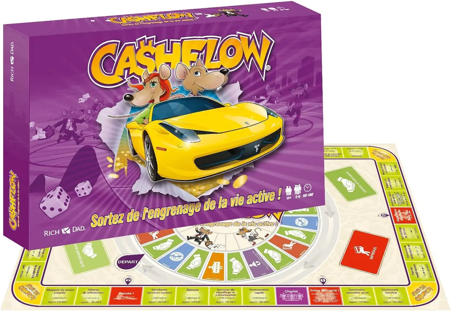 B-Ware Cashflow 101 Rich Dad Brettspiel Finanzlernspiel Französische Edition Strateg138 - 855452003020