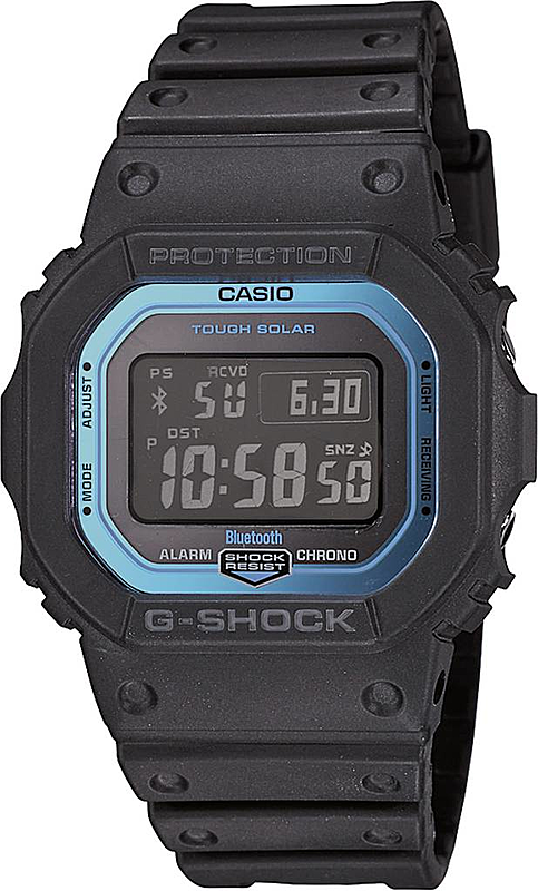 Casio Funk Solar Armbanduhr Gw B5600 2 Er Schwarz, Blau Defektware D-Ware