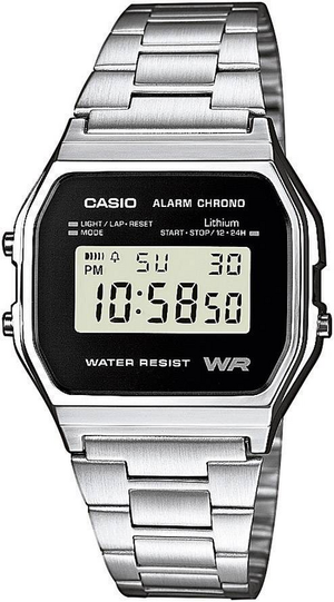 B-Ware Casio Herrenuhr "Collection Retro" A158 Wea 1 Ef Chronograph Uhr Watch 2 Stück