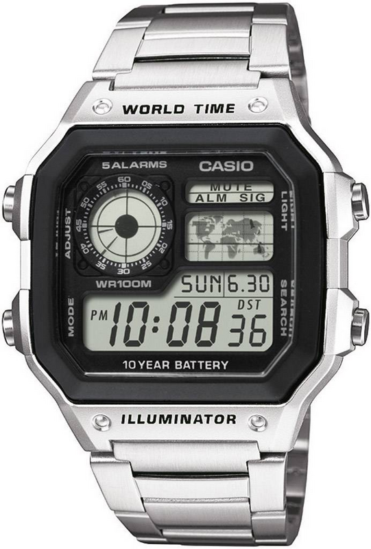 Casio Armbanduhr Ae 1200 Whd 1 Avef Herrenuhr Digitale Anzeige Uhr Digitaluhr B-Ware