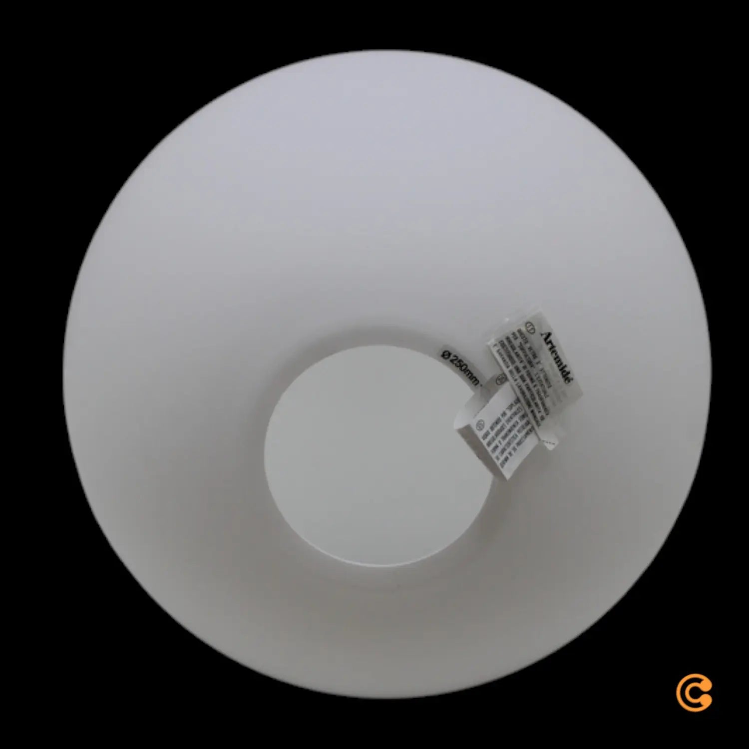 B-Ware Castore Leuchte Lampenschirm Diffusor Glas ø42cm Weiss Siehe Text/Foto - 1