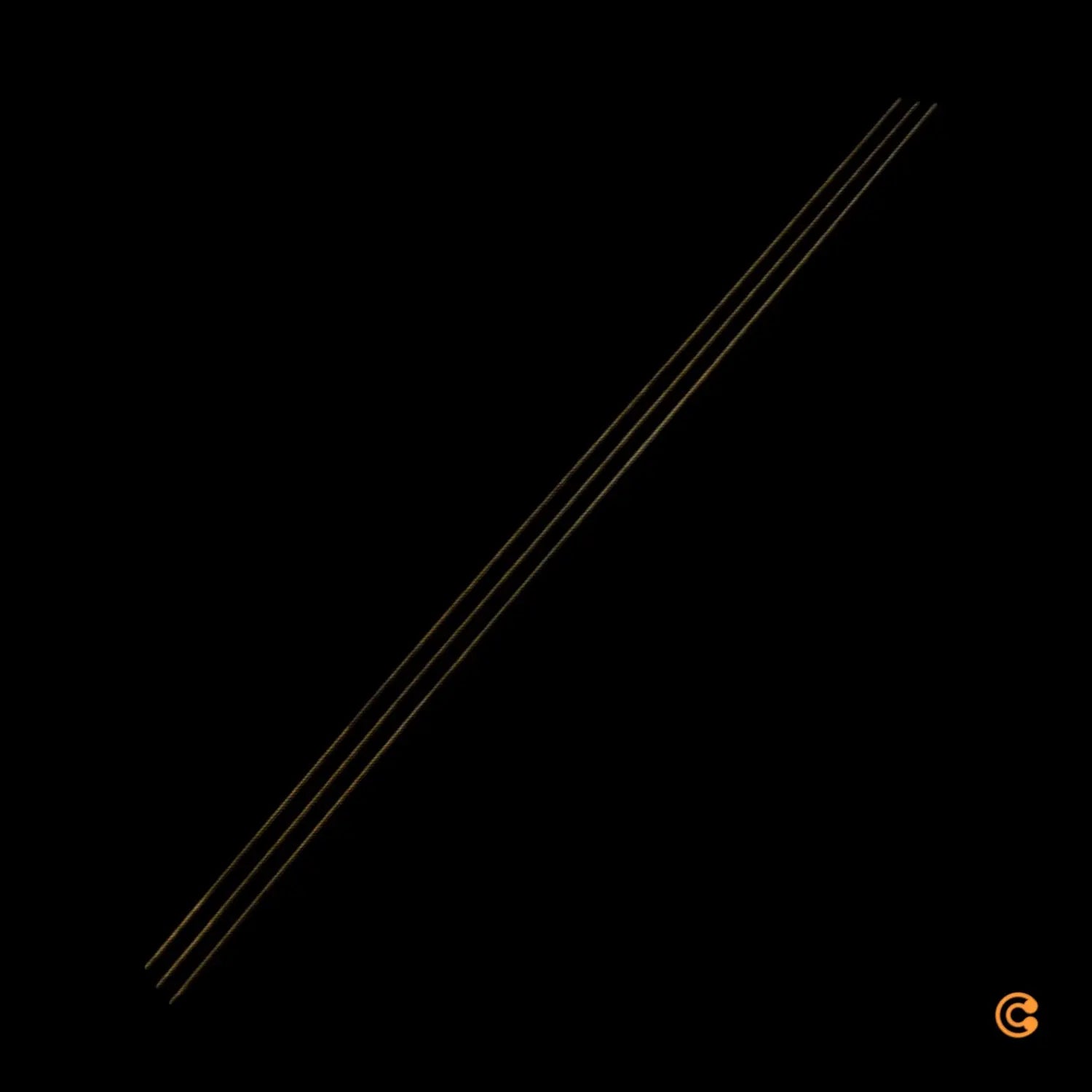 B-Ware Catellani & Smith Macchina Della Luce Stäbe 145cm Gold Ersatz Siehe Text/Foto - 1039014390