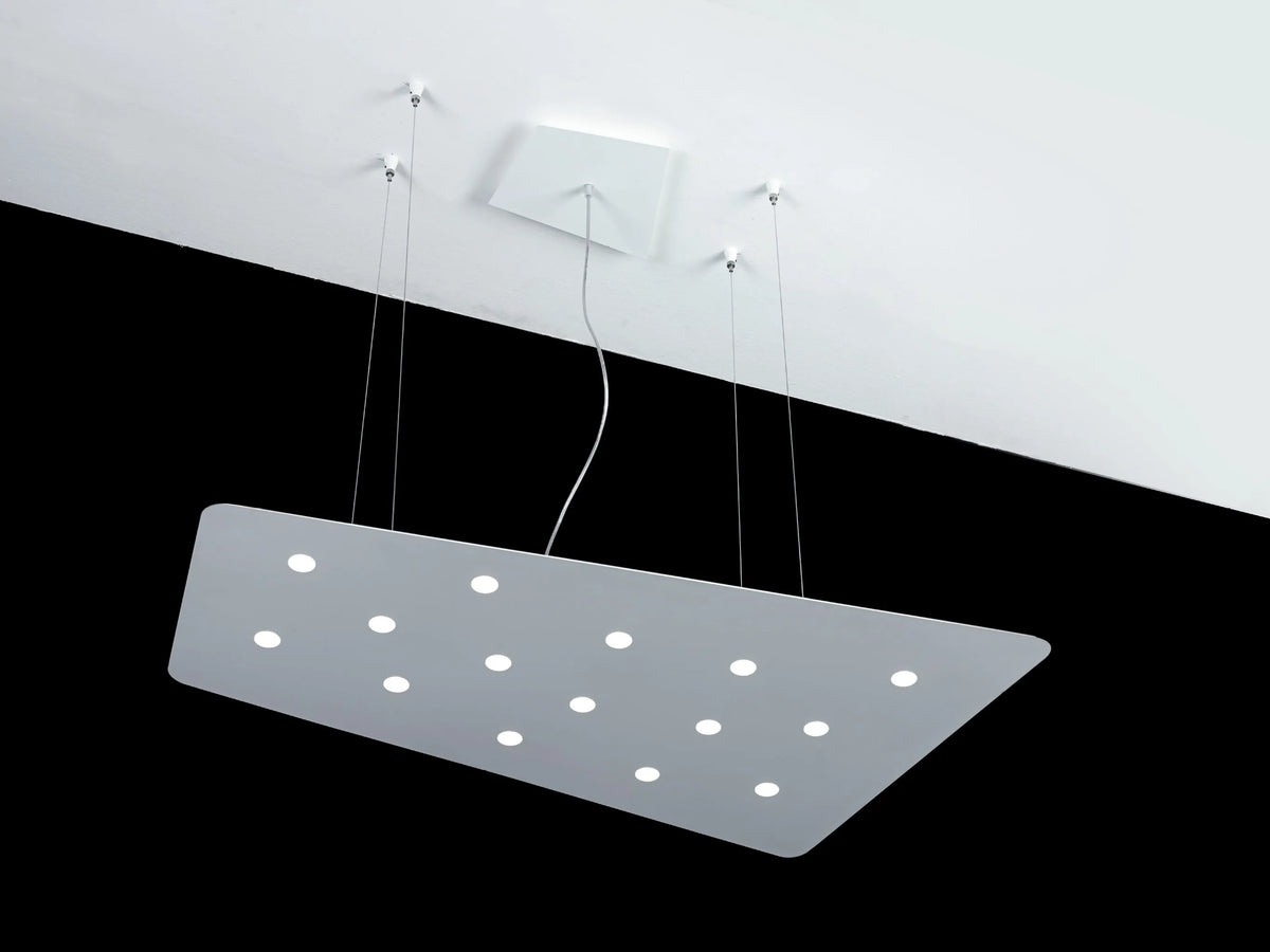 Cattaneo Illuminazione Moderne LED-Hängeleuchte Fuorisquadra SIEHE TEXT/FOTO - 1