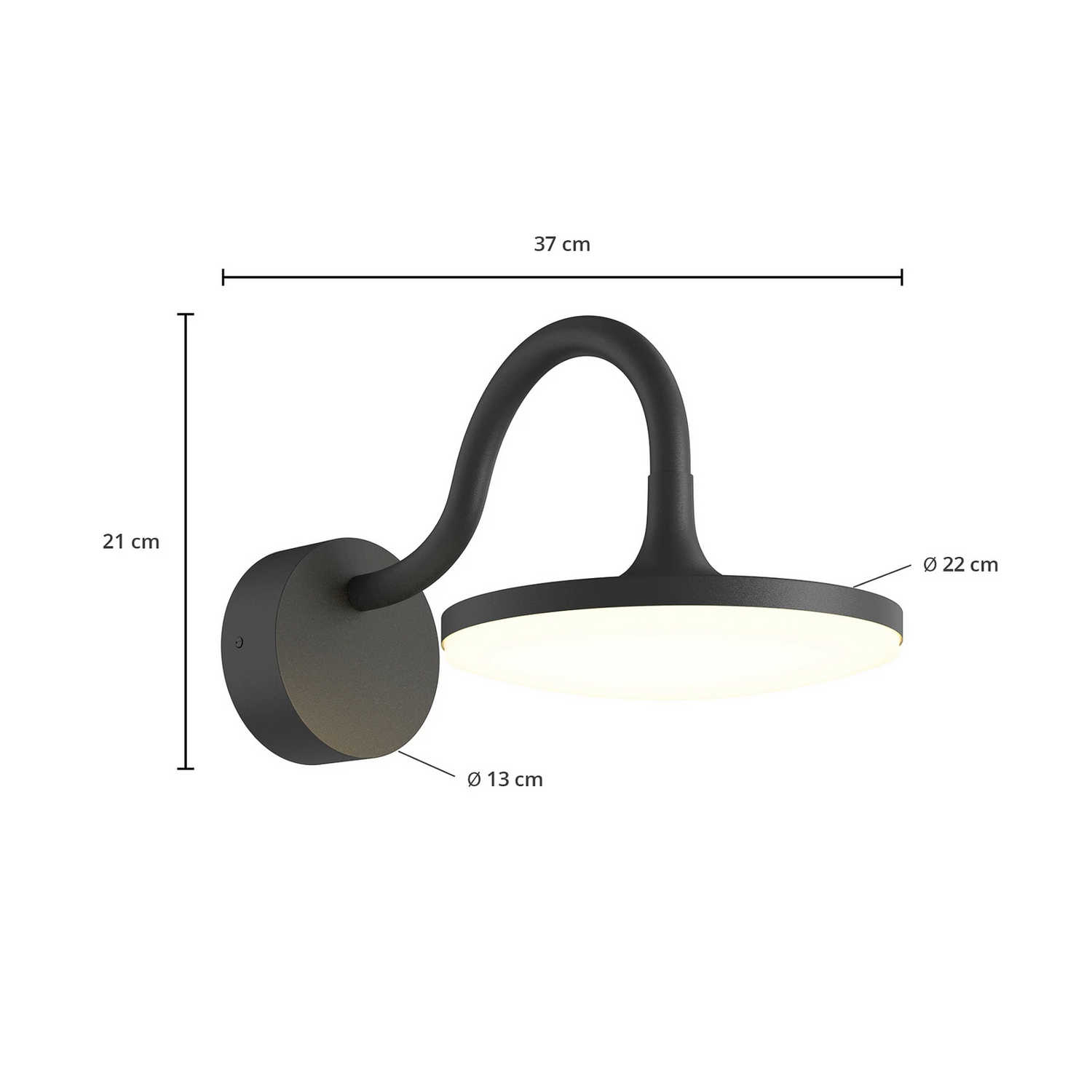 Arcchio Fineria Led Außenwandleuchte Aus Aluminium Wandlampe Lampe Leuchte Spot B-Ware - 4251096589313